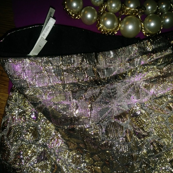 Kimchi Blue Rose Gold Skirt - Picture 4 of 6